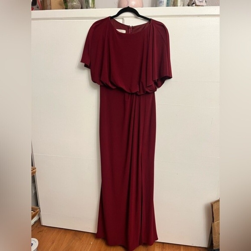 BHLDN Anthropologie Lena Flutter Sleeve bridesmaid wedding dress - Picture 5 of 9
